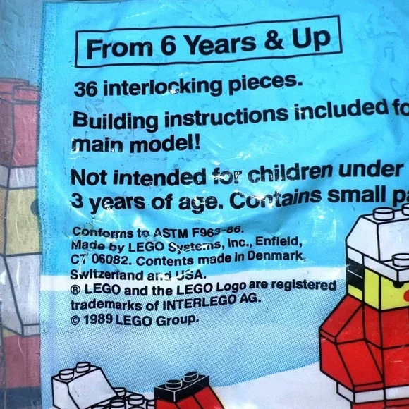 Lego 1627 Santa‎ Claus Complete Set w/Instructions & Original Package 1989 $1.29 - Picture 12 of 12